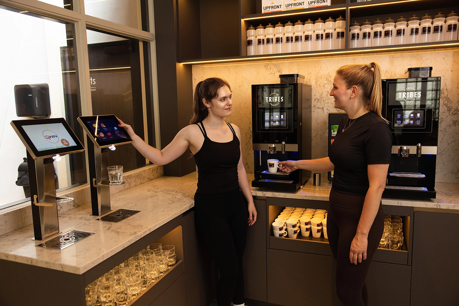 Lounge & Services bij Sportschool StudioPerfect